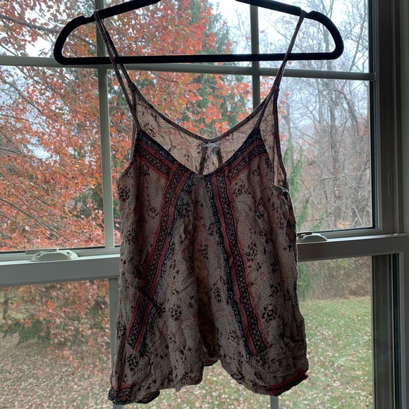 Free People Tops - Free People Mixed Floral Pattern Top
